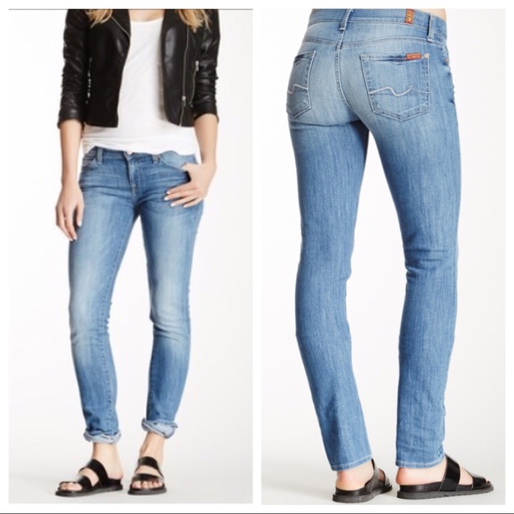 7 For All Mankind Denim - 🎉HP🎉 7 FOR ALL MANKIND Roxanne Skinny Jean - 27